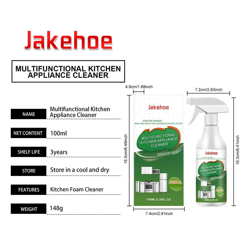 Heavy-Duty Kitchen Degreaser Spray | Oven Stove Fridge