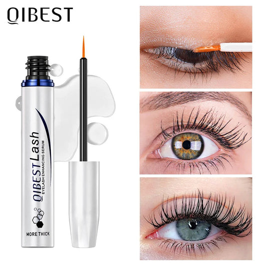 QiBest Eyelash & Eyebrow Growth Serum – Fuller Thicker Lashes Lash & Brow Serum Oasis Select Eyelash Serum