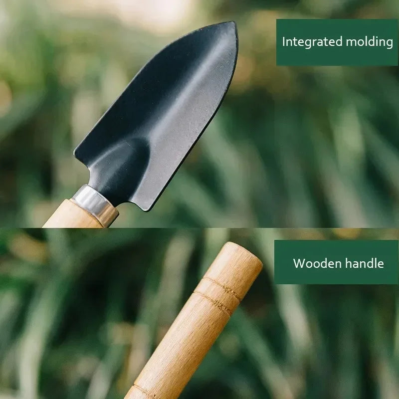 3Pcs/Set Mini Garden Tool Set For Garden Plants Flower Pot Cactus Vegetables Digging Weeding Indoor Small Plants Garden Tools Peaceful Pleasures Health and Wellness