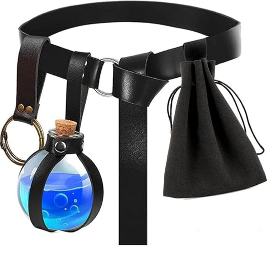 Medieval Viking Knight Retro Belt Waist Bag Accessories Printed Peaceful Pleasures Health and Wellness