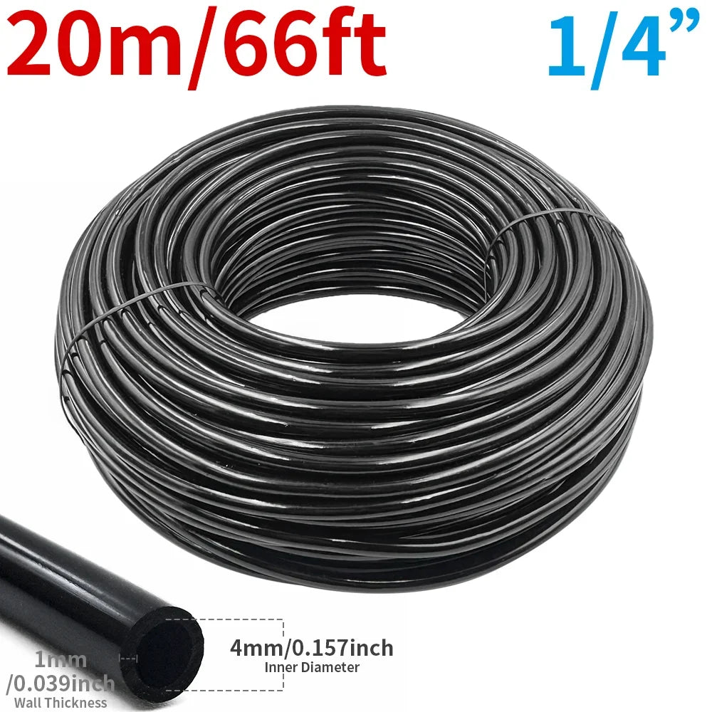50pcs Barbed Connectors Irrigation Fittings Drip Irrigation Barbed Connectors 4/7mm Tubing Fittings for Flower Pot Garden Lawn Peaceful Pleasures Health and Wellness