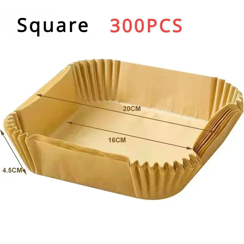 Disposable Air Fryer Parchment Liners – Non-Stick Baking Mats
