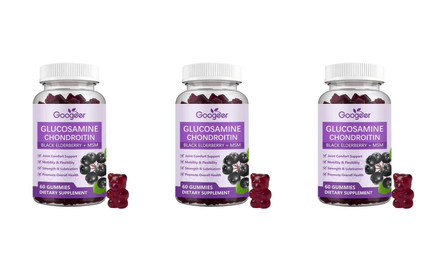 Glucosamine Chondroitin MSM Hyaluronic Acid Gummies – 60ct