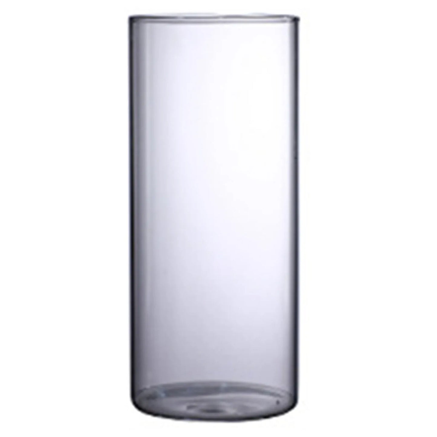 Hydroponic Flower Vase Modern Small Cylinder Flower Centerpiece Vases for Home Office Wedding Table Peaceful Pleasures Health and Wellness 6.5x15cm