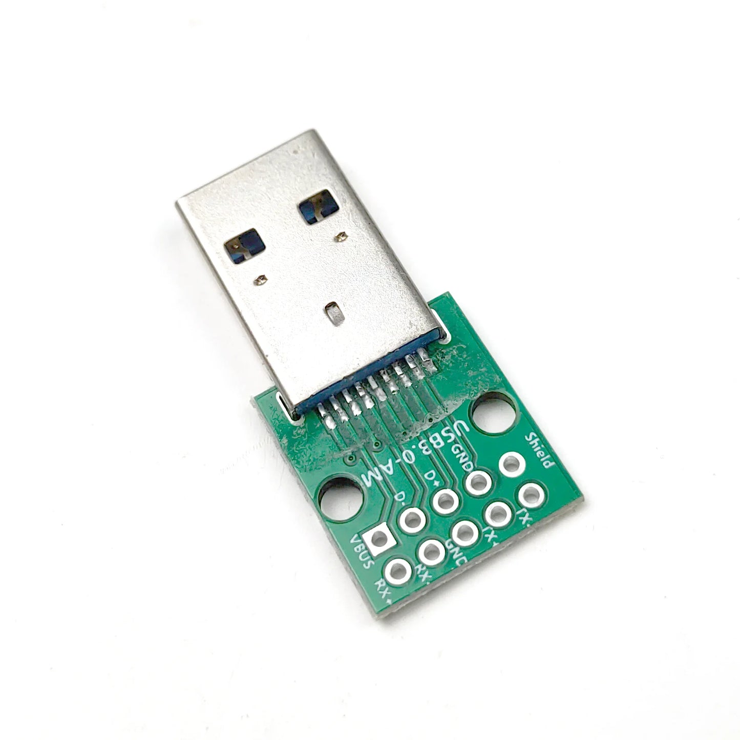 5Pcs USB Adapter PCB - DIY DIP Breadboard Modules - Type A (M / F) / B / Mini / Micro USB Connectors Peaceful Pleasures Health and Wellness USB 3.0 male
