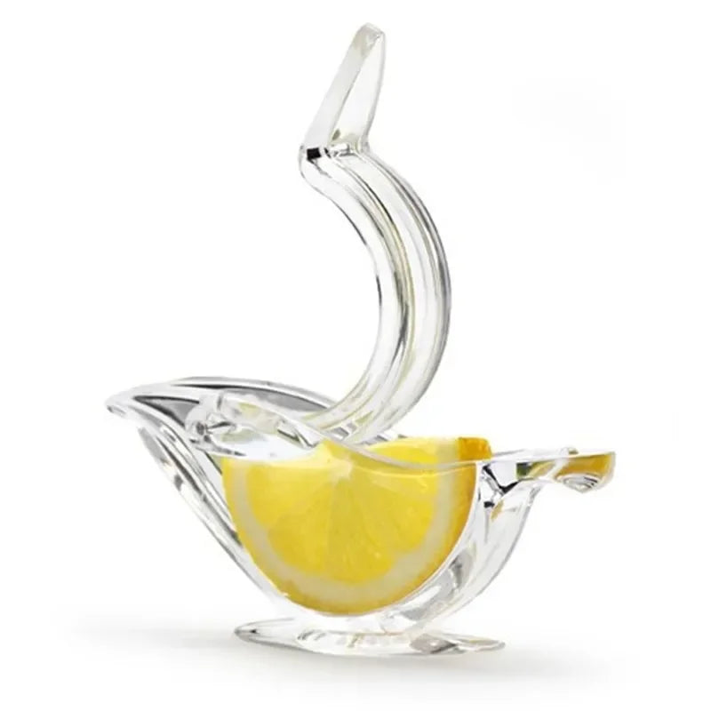 Lemon Squeezer Bird Plastic Orange Slices Press Juicer Clip Manual