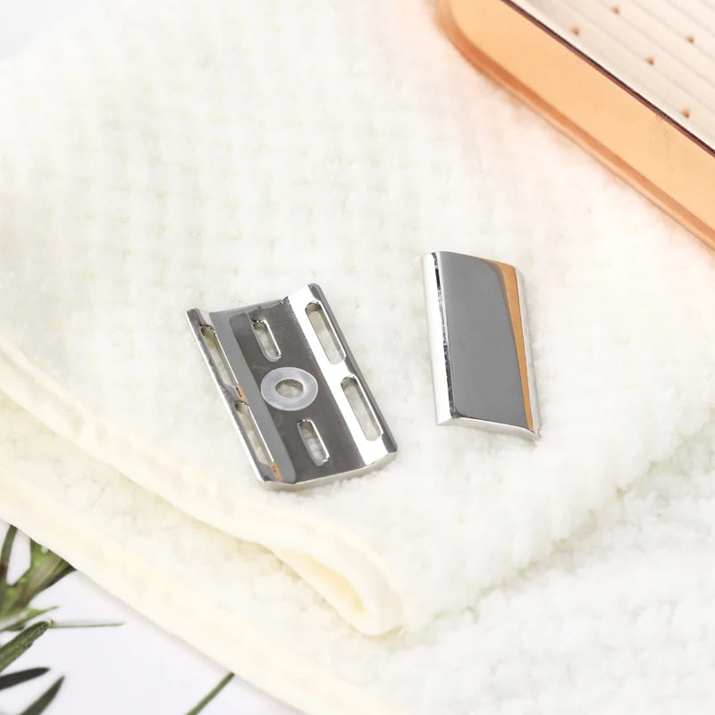 2026 YAQI Ghost 70SP Safety Razor Head 316 Stainless Steel Polished 0.7mm Blade Gap - Single Razor Head Peaceful Pleasures Health and Wellness