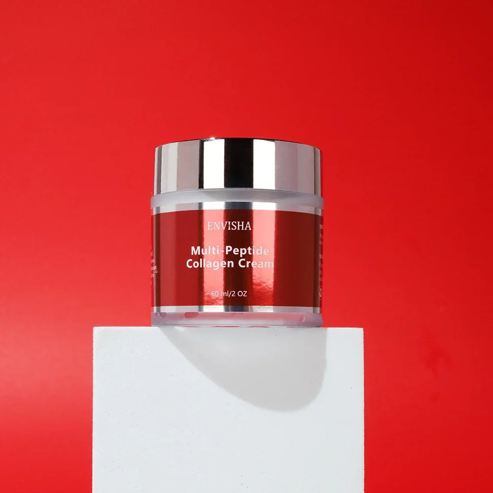 ENVISHA Multi-Peptide Collagen Face Cream – Anti-Aging, 60ml Peaceful Pleasures Health and Wellness
