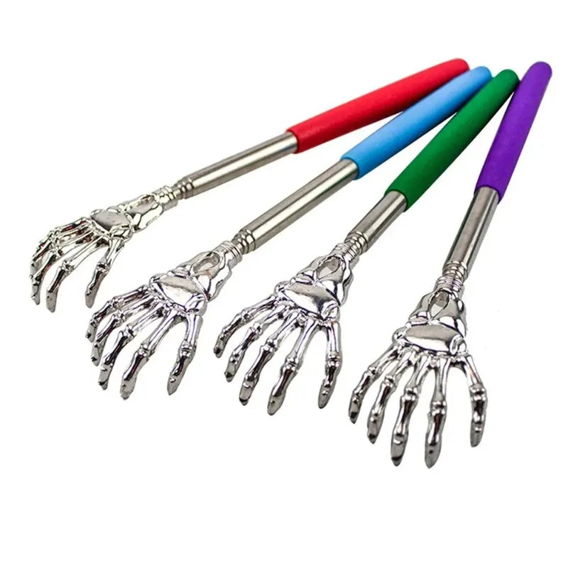 Retractable Stainless Steel Back Scratcher – Portable, Random Color