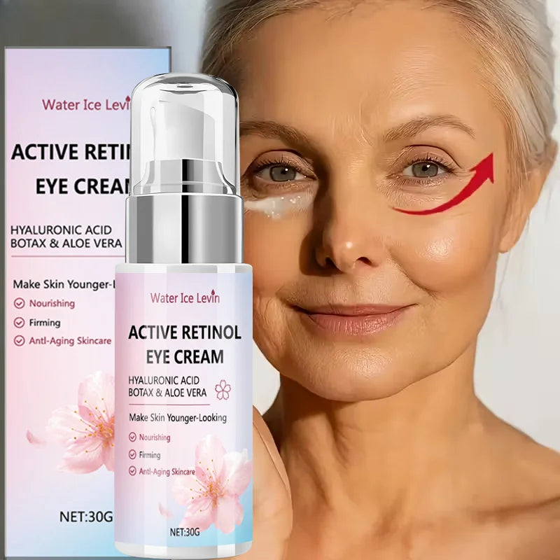 Active Retinol Eye Cream – Hyaluronic Acid & Aloe Vera 30g