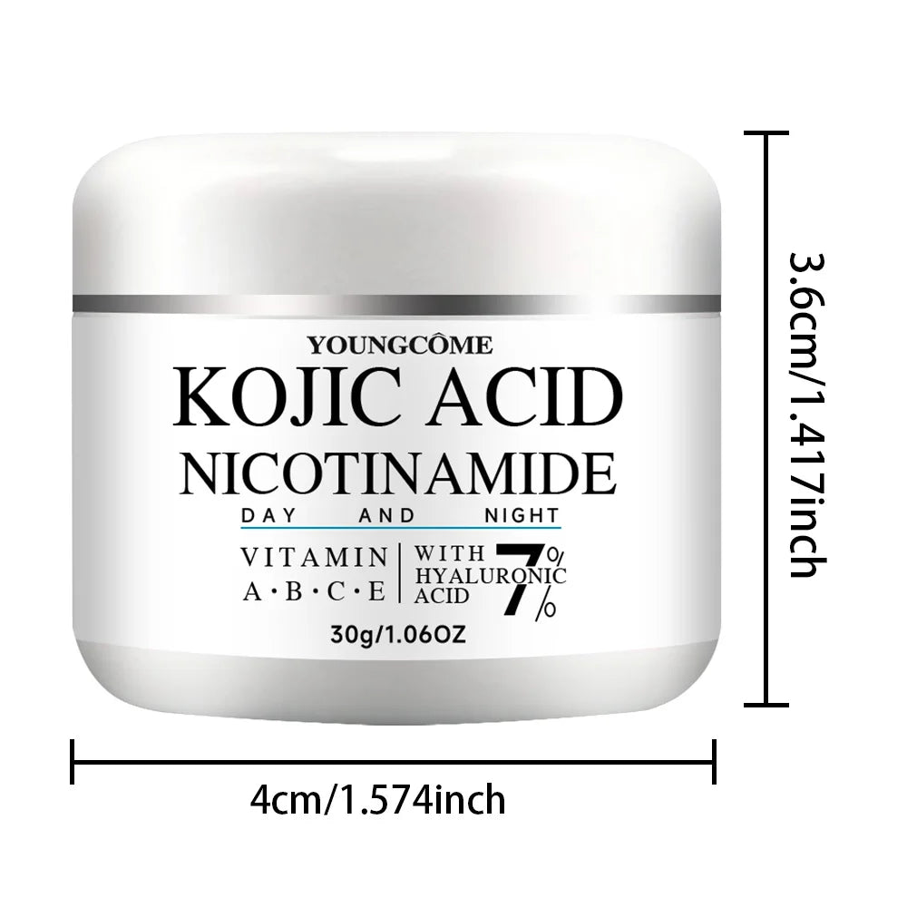 Kojic Acid & Nicotinamide Face Cream – Anti-Aging Moisturiser Anti-Aging Face Cream Peaceful Pleasures Health and Wellness 30g