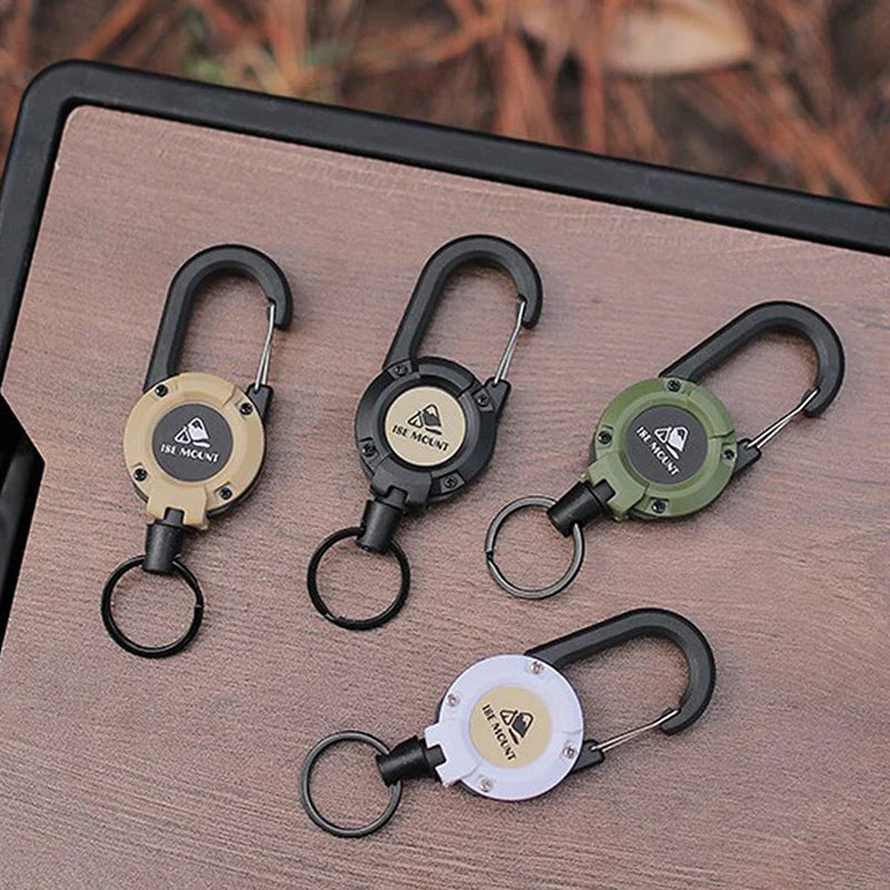 Retractable Key Ring & Badge Reel – Anti-Lost ID Card Holder