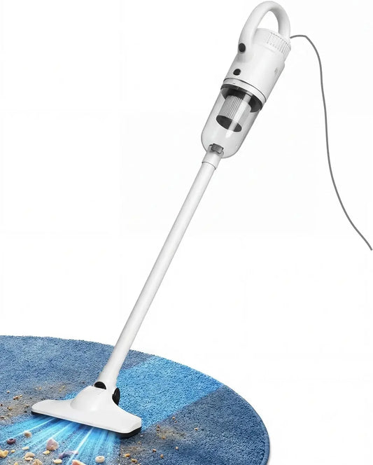 Lightweight Corded Stick Vacuum Cleaner, 2-in-1 Handheld with Floor Brush & Crevice Tool, 13 ft Cord, HEPA Filter Peaceful Pleasures Health and Wellness United States