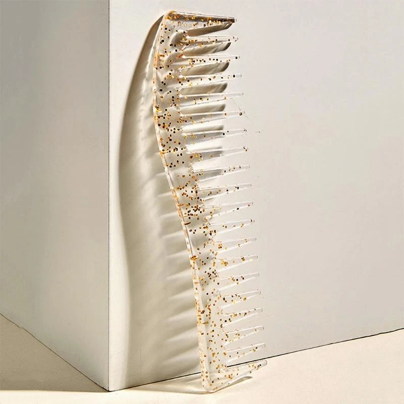 Wide Tooth Hair Comb – Scalp Massage & Detangling Tool