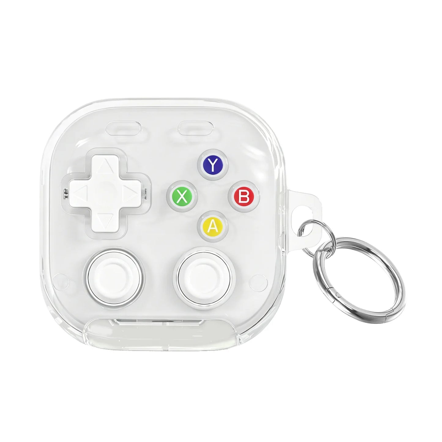 TPU Transparent Protective Case For Galaxy Buds4/4Pro Headphones 3D Pressure-Relief Buttons For Enhanced Playability Peaceful Pleasures Health and Wellness Transparent