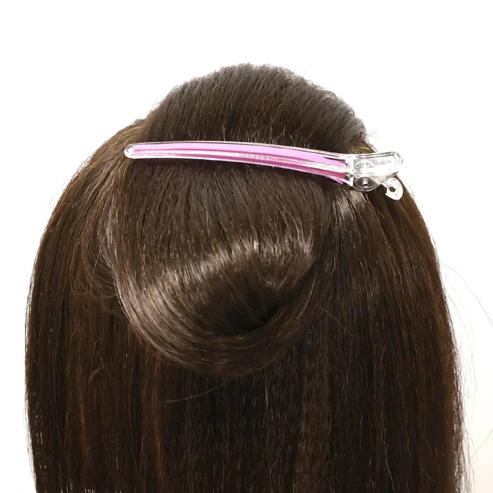12Pcs Seamless Hair Clips, Sectioning Clips for Haircut Styling, Salon Barbershop Household Hairdressing Accessories Peaceful Pleasures Health and Wellness