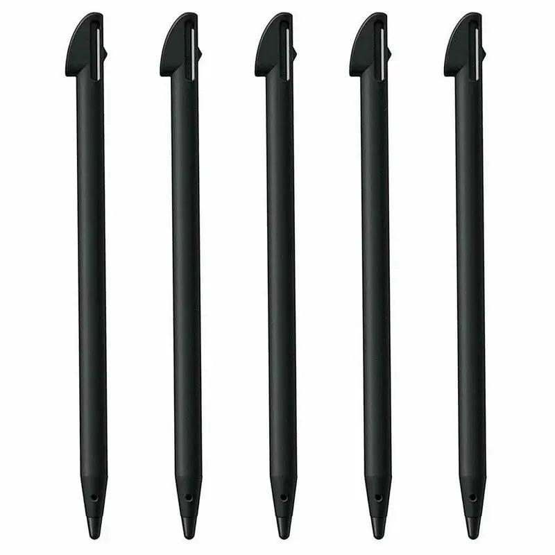 5-Pack Black Stylus Pens for Nintendo Wii U GamePad