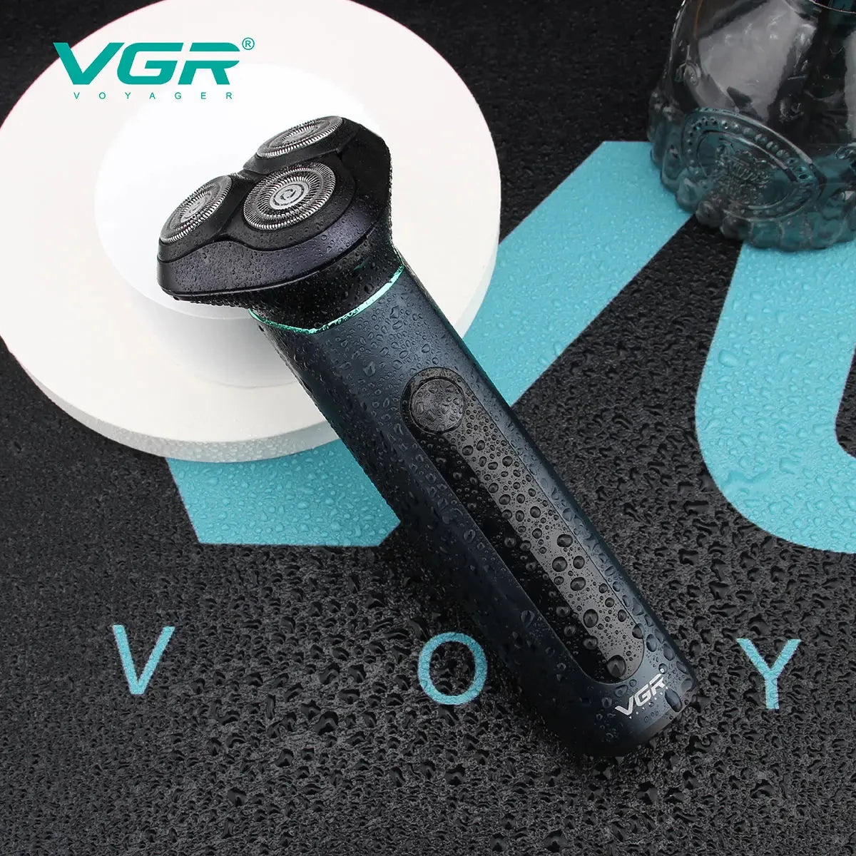 VGR 310 Electric Shaver Rotary 3D Floating Razor Waterproof Men's Shaving Machine Professional Beard Trimmer USB Rechargeable Peaceful Pleasures Health and Wellness