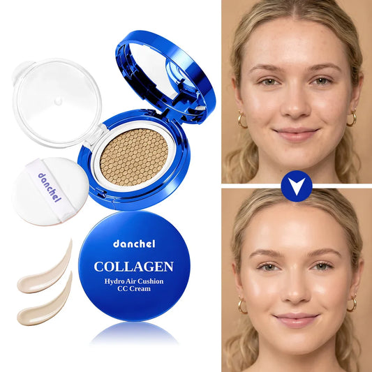 Collagen Air Cushion CC Cream – Hydrating Foundation Coverage Air Cushion Foundation Oasis Select
