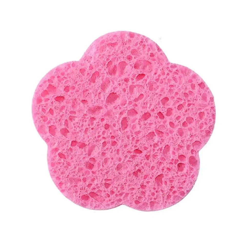 10PCS/Kit Compressed Facial Sponges, Cosmetic Hydrotherapy Sponge Spa Face Pads for Daily Cleansing, Makeup Removal, Exfoliation Peaceful Pleasures Health and Wellness B-10PCS