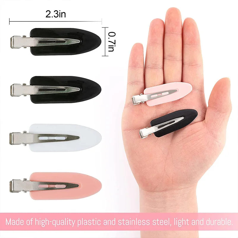 No Bend Seamless Hair Clips Side Bangs Barrette Makeup Washing Face