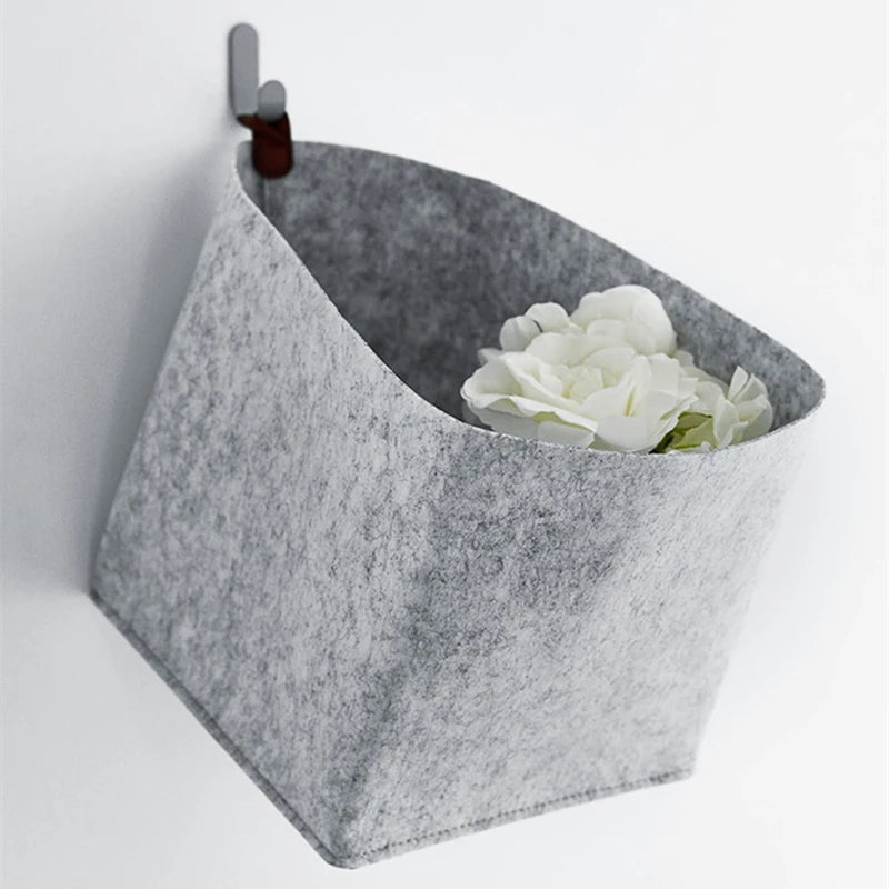 Various Clothes Felt Storage Baskets Home Bathroom Laundry Bucket Office Sundries Box Toy Storage Box Dormitory Underwear Storag Peaceful Pleasures Health and Wellness