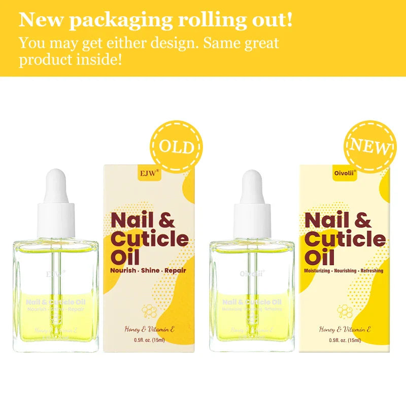 Nail & Cuticle Oil with Jojoba & Grapeseed – Moisturizing