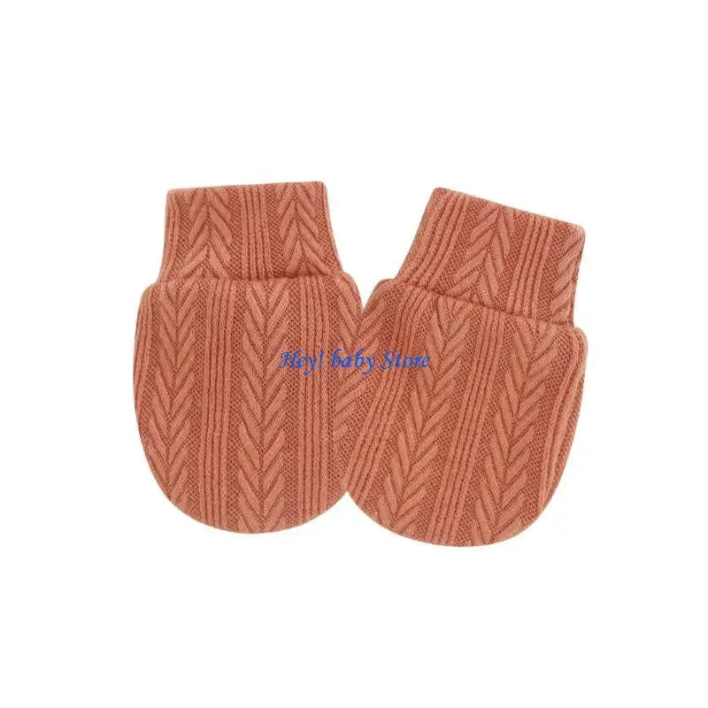Newborn Scratch Proof Mittens | Soft Cotton Baby Hand Covers