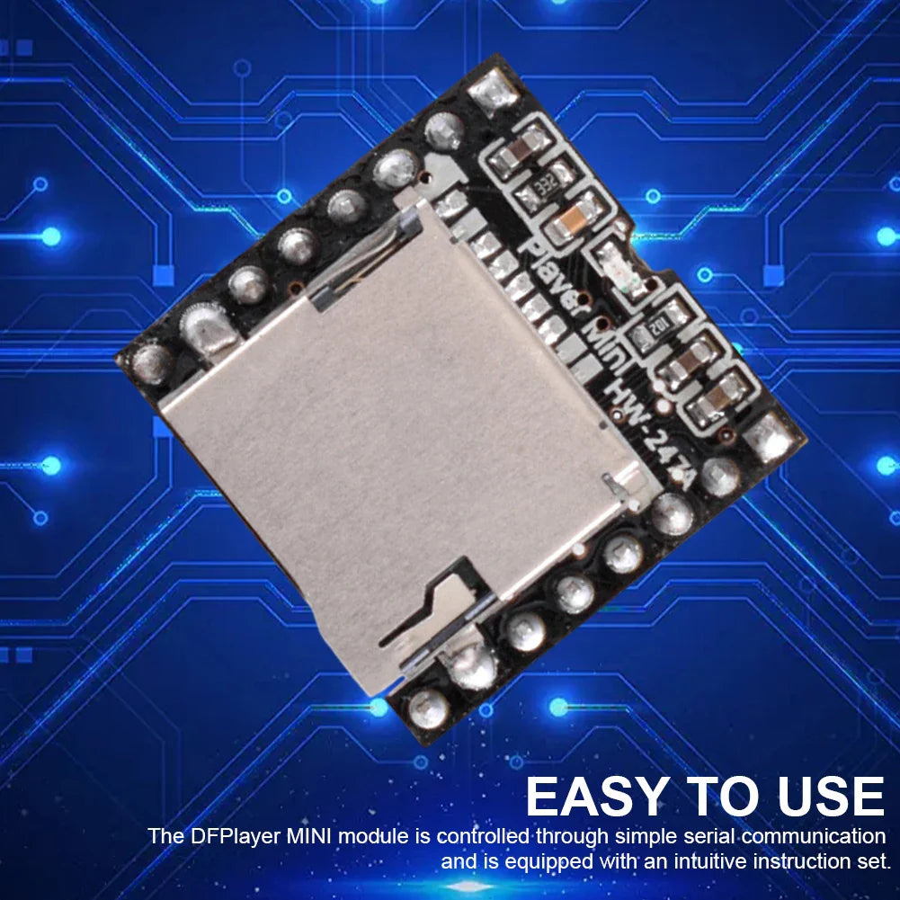 DFPlayer Mini MP3 Module V3.0 – Arduino TF Card Audio Board