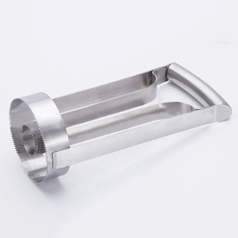 Stainless Steel Pineapple Peeler Flesh Remover Pineapple Knife Eye Remover and Skin Peeler Core Remover Home Kitchen Fruit Tools Peaceful Pleasures Health and Wellness