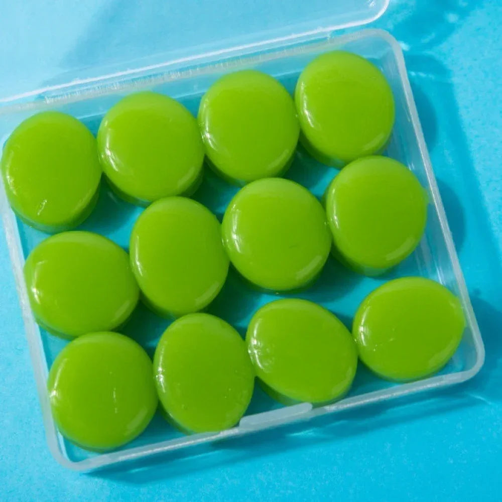 Reusable Silicone Ear Plugs for Noise Reduction and Sleep Sound Insulation, 6 - 12 PCS Peaceful Pleasures Health and Wellness
