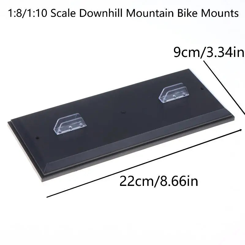 1:12 Scale Motorcycle Model Display Stand | Black Plastic