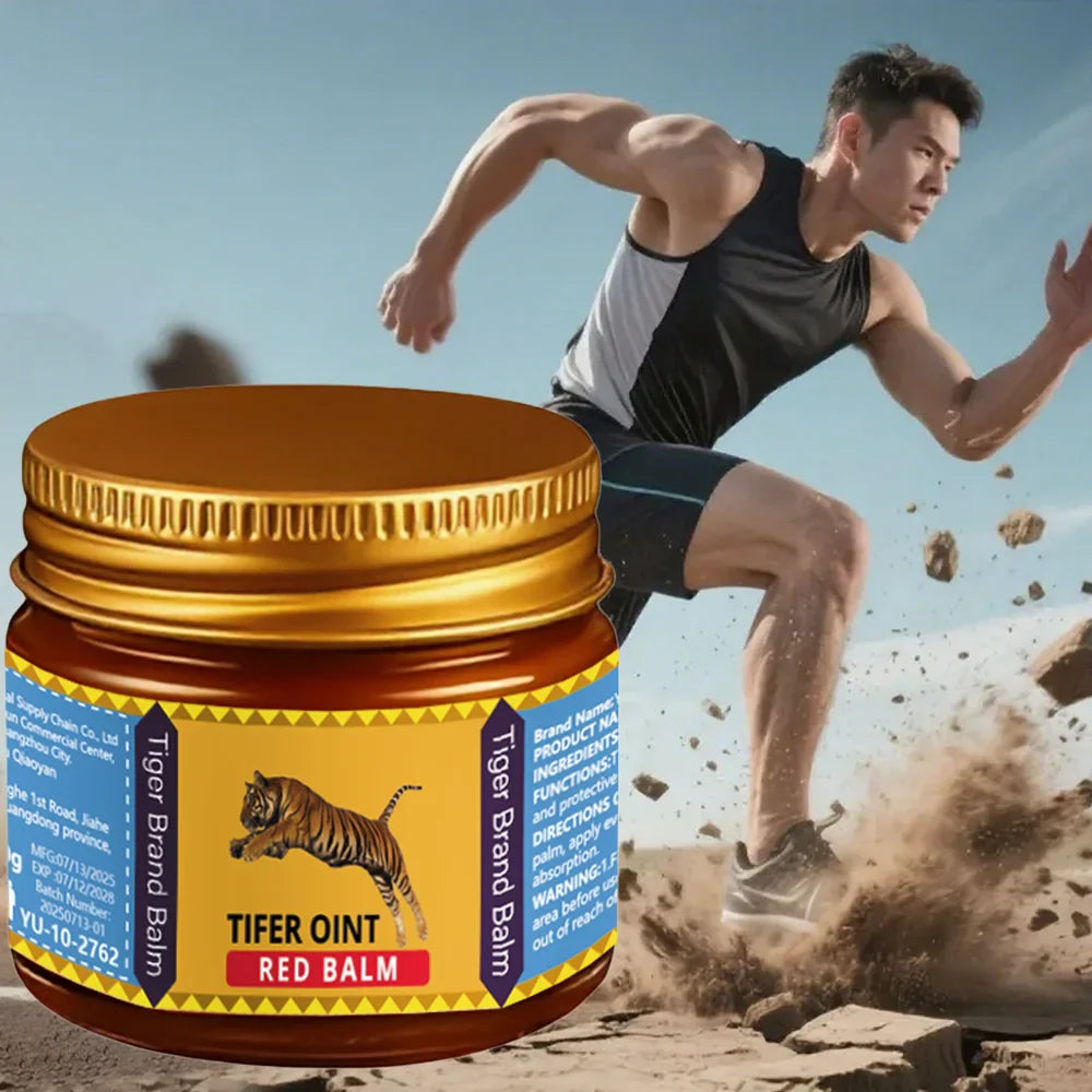 YUITIKUE Tiger Red Balm Body Cream 50g 2-Pack | Non-Greasy
