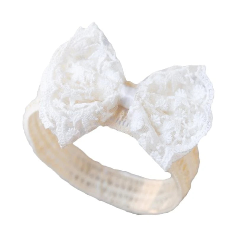 Baby Girl Lace Bowknot Headband | Toddler Princess Hairband