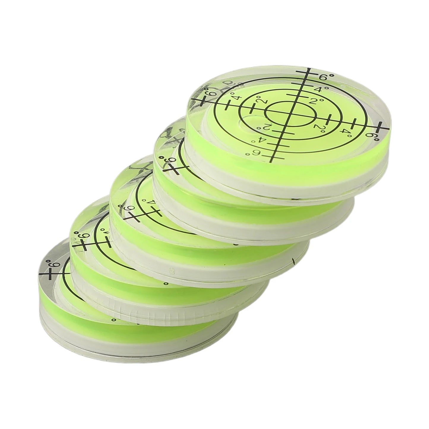 Spirit Bubble Degree Mark Level Round Circular Measuring Meter