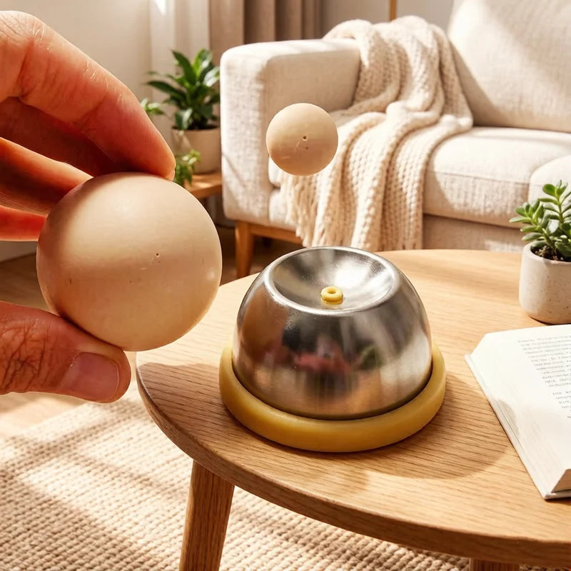 Stainless Steel Egg Piercer Hole Puncher for Easy Boiled Egg Peeling