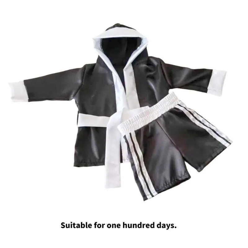 Baby Boxing Photography Outfit | Newborn Robe & Shorts 0-6M