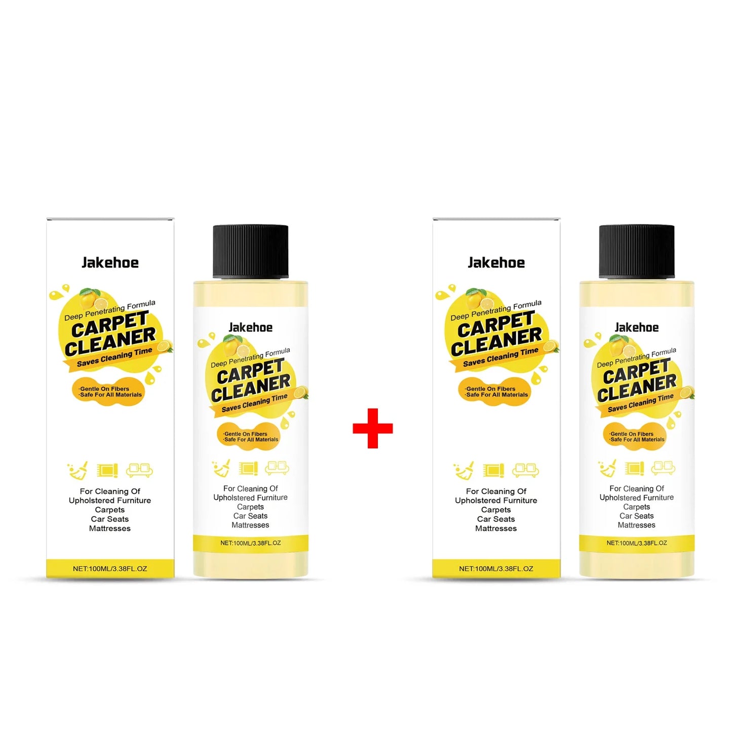 JAKEHOE Carpet Foam Cleaner – Stain & Odor Remover 100ml