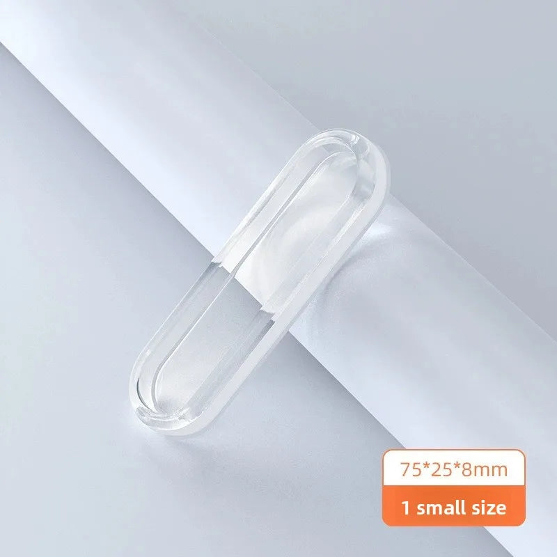 Self-Adhesive Transparent Pull Knob – No-Drill Cabinet Handle