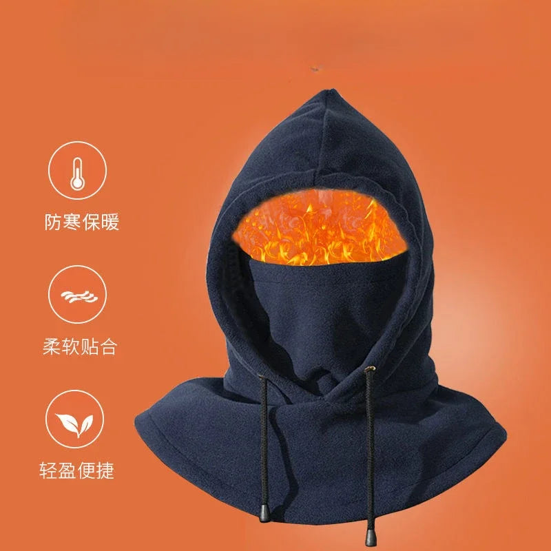 Fleece Balaclava Winter Face Mask & Neck Warmer – Men Women
