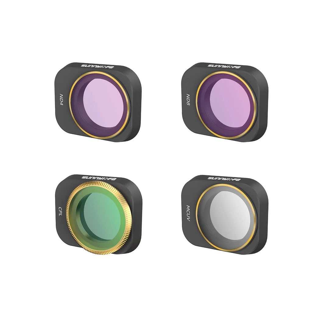 Sunnylife DJI Mini 4 Pro 6-Piece ND Filter Kit – MCUV CPL ND4–32