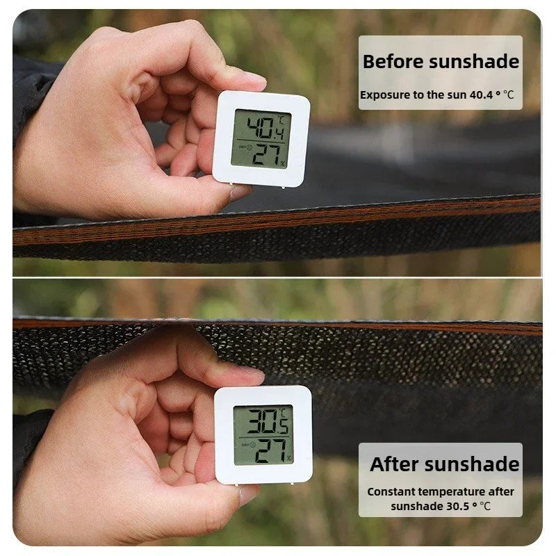 6-Pack Mini Digital Thermometer Hygrometer – LCD Indoor/Outdoor