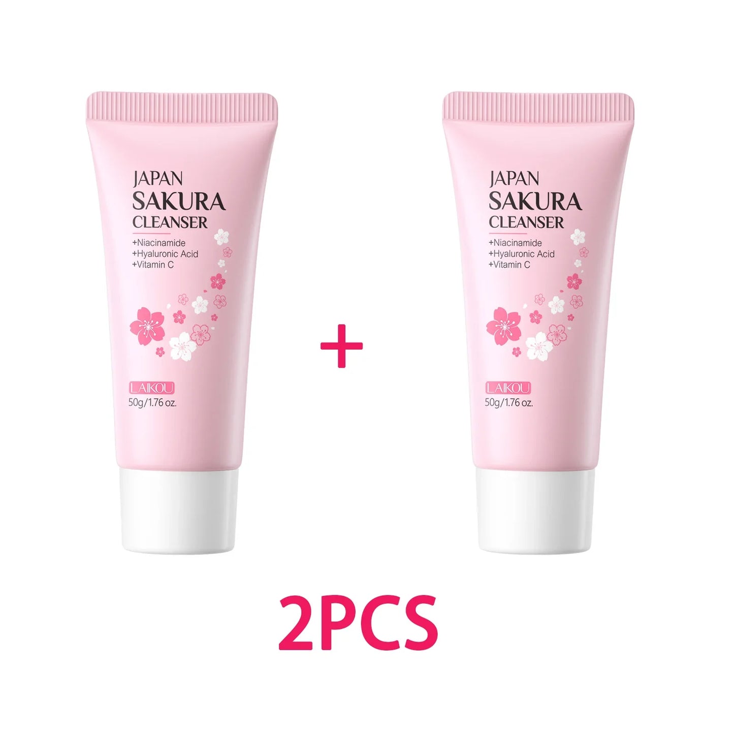 Laikou Sakura Facial Cleanser 50g – Oil Control & Brightening