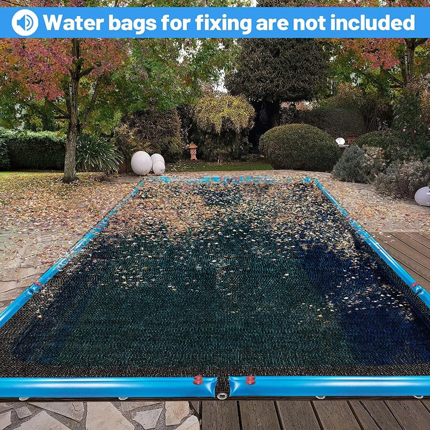 Inground Pool Leaf Net Cover | Fine Mesh Pool & Pond Screen
