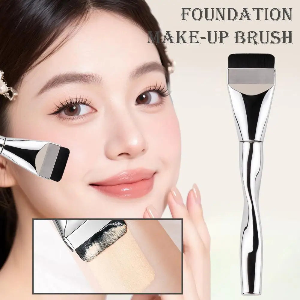 Flat Concealer Brush – Ultra Thin Blade for Liquid, Cream & Powder