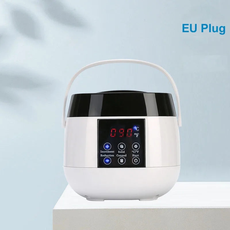 500ml Electric Wax Heater Kit – LCD Display & 200g Wax Beans