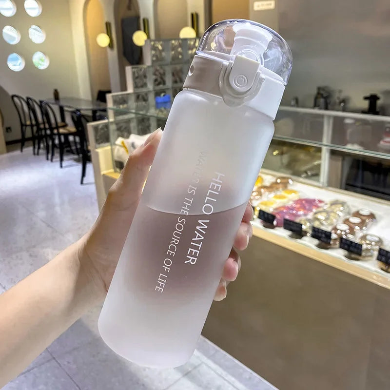 Transparent 780ml Plastic Water Bottle – Sport, School & Travel