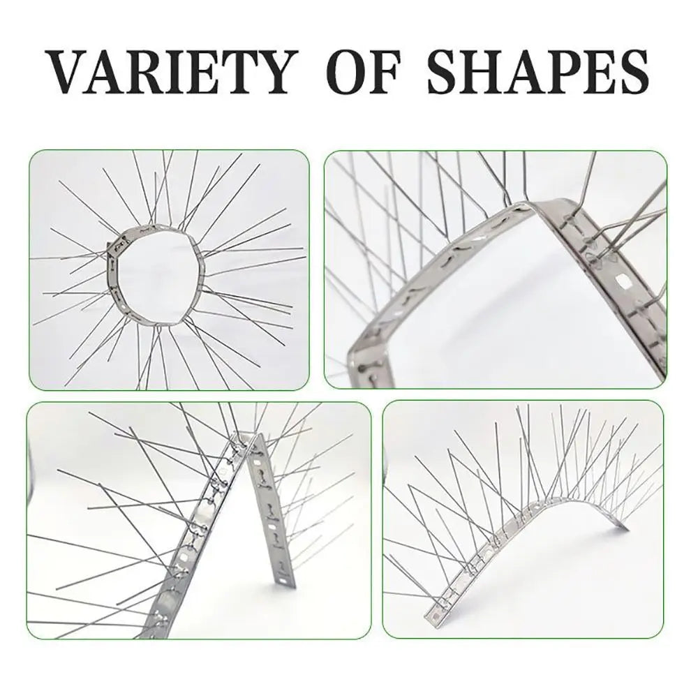 Stainless Steel Bird Spikes 25/33/50cm – Rust-Proof Deterrent