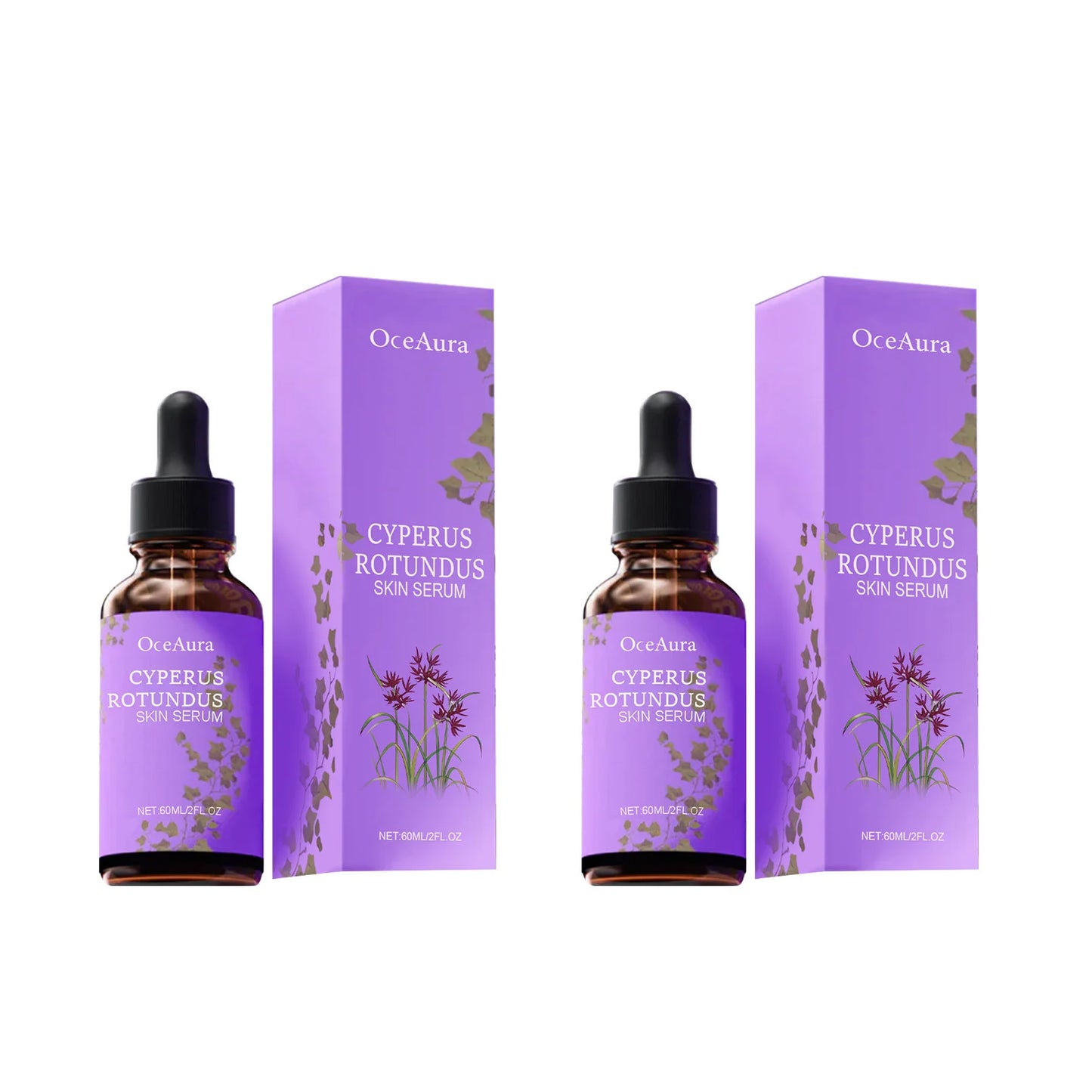 OceAura Cyperus Rotundus Hair Growth Inhibitor Serum 60ml