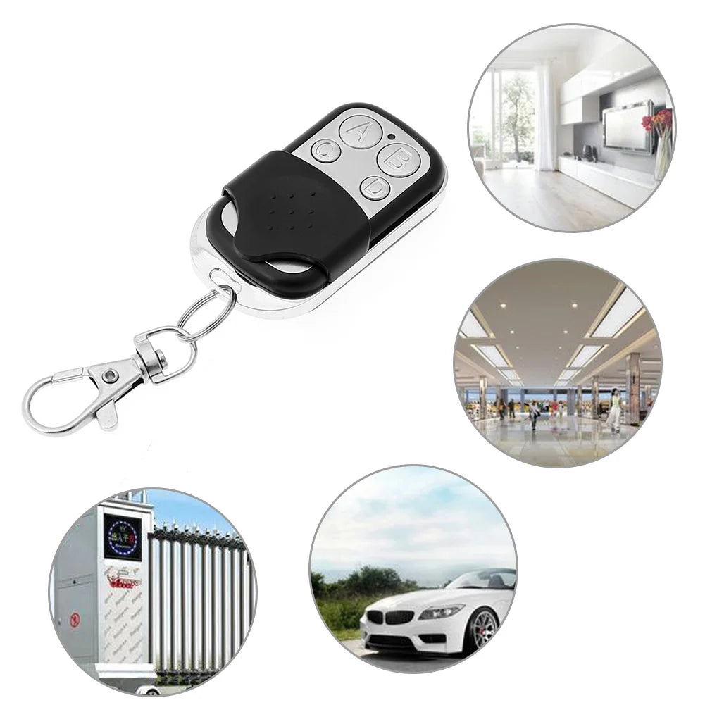 10/5pcs 433MHz Remote Control 4CH Car Key Garage Door Gate Opener Remote Control Duplicator Electronic Gate Control Duplicator Peaceful Pleasures Health and Wellness